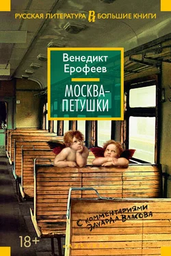 Венедикт Ерофеев Москва – Петушки. С комментариями Эдуарда Власова обложка книги