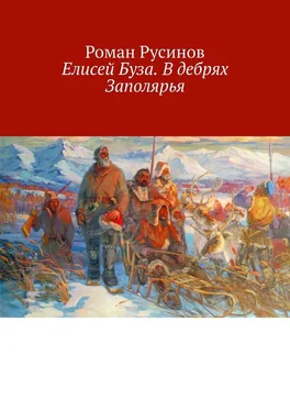 Роман Русинов Елисей Буза. В дебрях Заполярья обложка книги