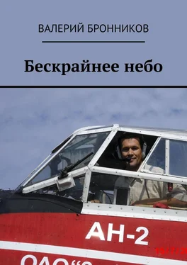 Валерий Бронников Бескрайнее небо обложка книги
