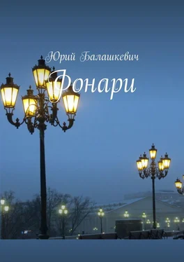 Юрий Балашкевич Фонари обложка книги