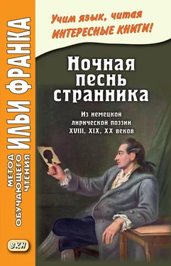 Array Сборник Ночная песнь странника. Из немецкой лирической поэзии XVIII, XIX, XX веков / Wandrers Nachtlied обложка книги