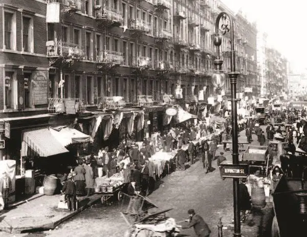 Манхэттен Нижний Ист Сайд 1900 год Библиотека Конгресса США коллекция - фото 10