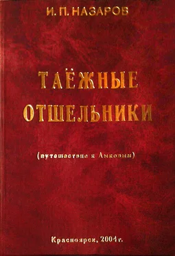 Игорь Назаров Таежные отшельники обложка книги