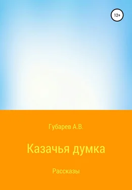 Алексей Губарев Казачья думка обложка книги