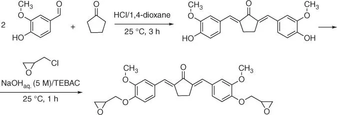 Figure 128 Synthesis of 25bis4hydroxy3methoxybenzylidenecyclopentanone - фото 33