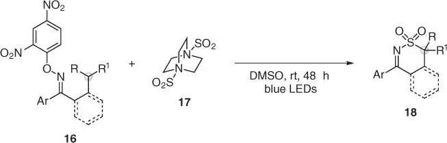 Scheme 25 Photoinduced aminosulfonylation of Csp 3H bonds with sulfur - фото 41