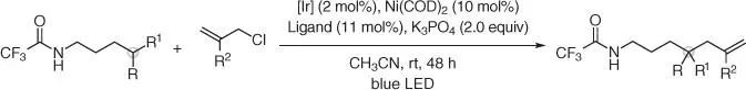 Scheme 214 Remote amide allylation using allyl chlorides and Ni0 cocatalyst - фото 52