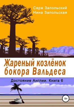 Нина Запольская Жареный козлёнок бокора Вальдеса обложка книги