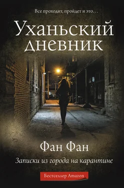 Фан Фан Уханьский дневник. Записки из города на карантине обложка книги