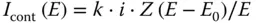 with I cont intensity of the emitted radiation K proportionality - фото 6