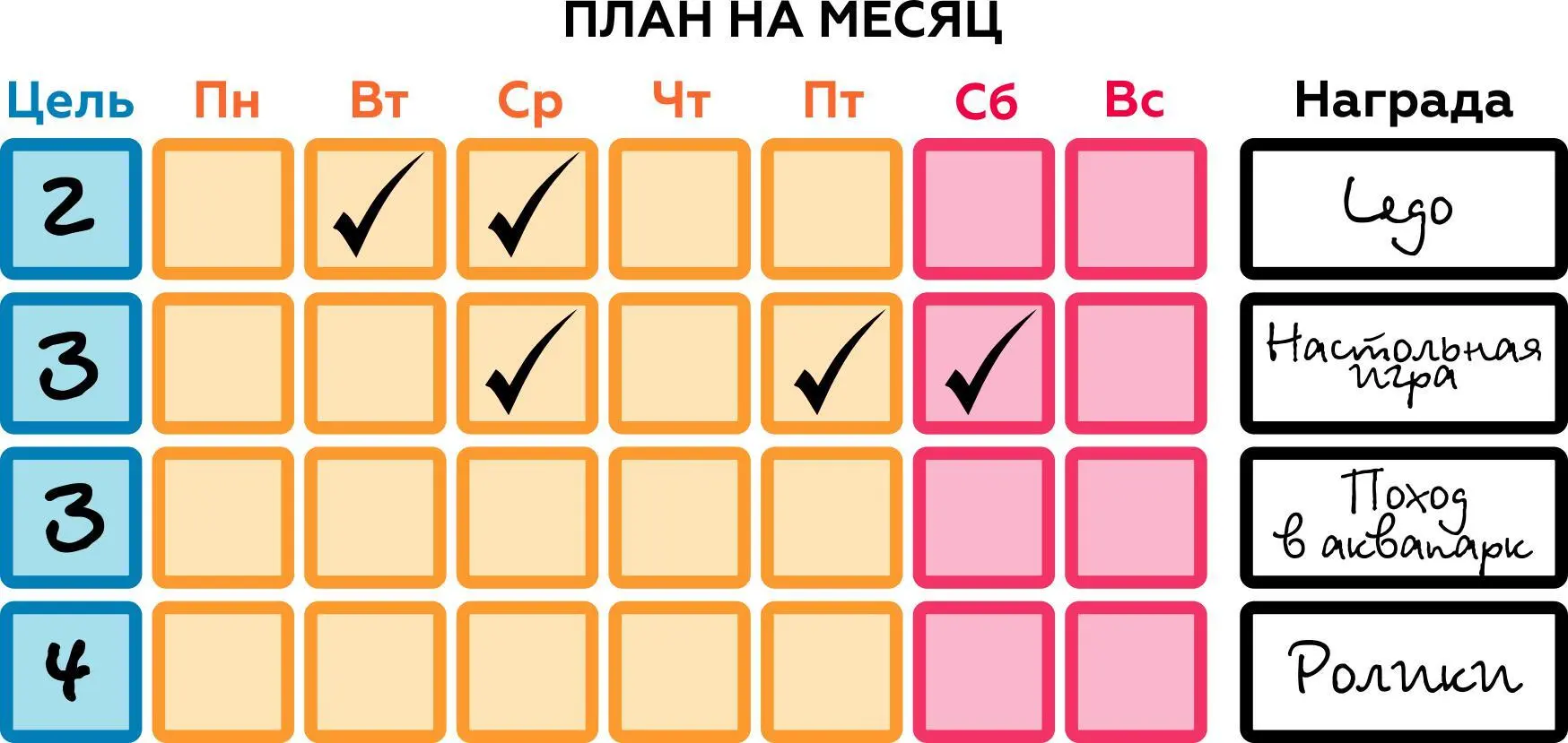 Ну и конечно же ребенок должен сам выбрать вознаграждения по душе Обговорите - фото 10