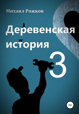 Михаил Рожков Деревенская история 3 обложка книги