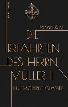 Florian Russi Die Irrfahrten des Herrn Müller II обложка книги