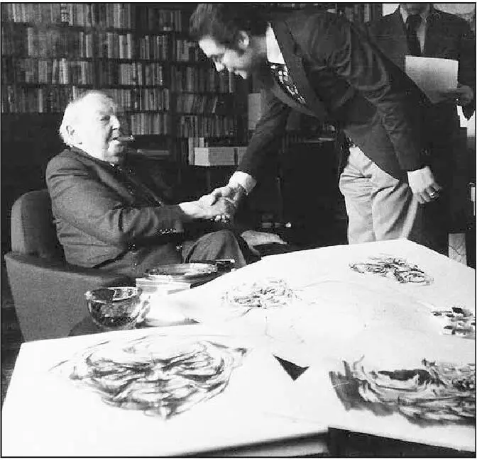 Ludwig Erhard bei einem seiner letzten Interviews An diesem Mittwochabend sah - фото 8