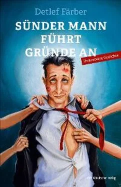 Detlef Färber Sünder Mann führt Gründe an обложка книги