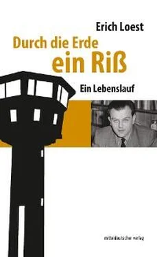 Erich Loest Durch die Erde ein Riß обложка книги