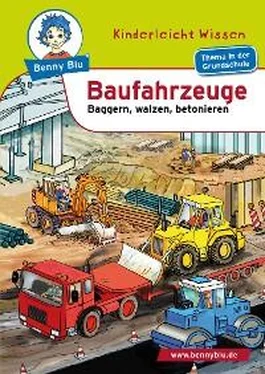 Nicola Herbst Benny Blu - Baufahrzeuge обложка книги