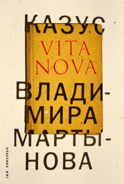 Владимир Мартынов Казус Vita Nova обложка книги