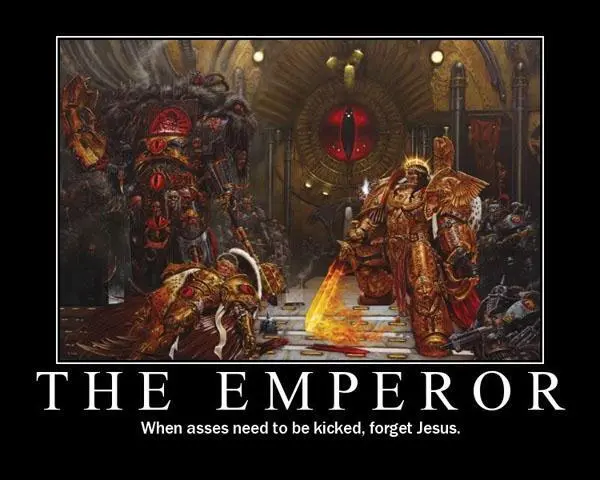 Замечу что и мир Warhammer 40000 весьма подозрителен в плане суггестии там - фото 21