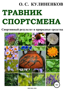 Олег Кулиненков Травник спортсмена. Спортивный результат и природные средства обложка книги