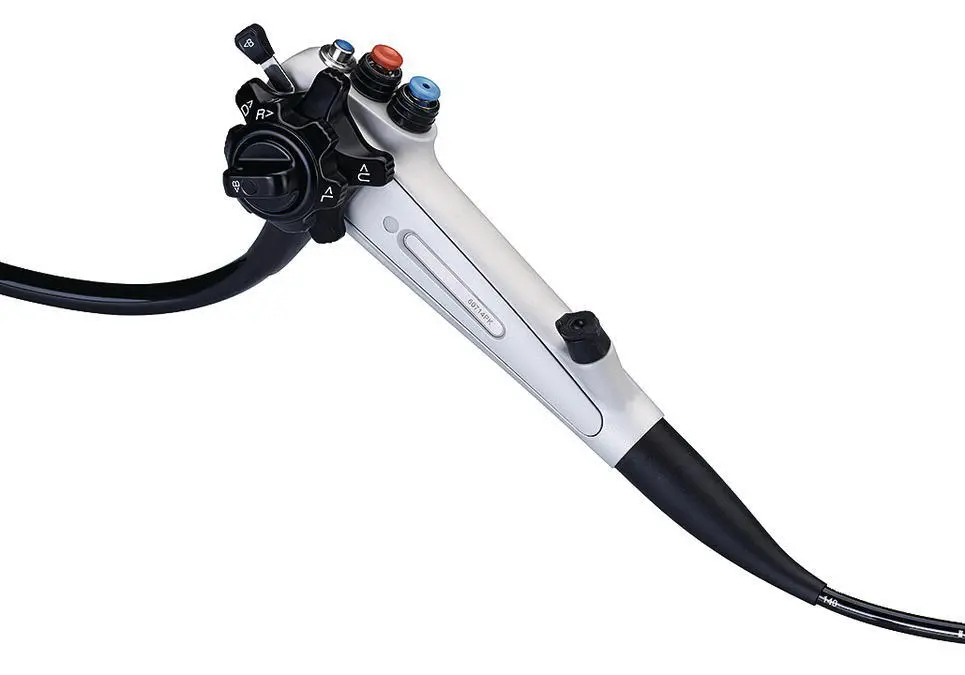 Figure 113 A video gastroscope with a video camera chip at the tip of the - фото 18