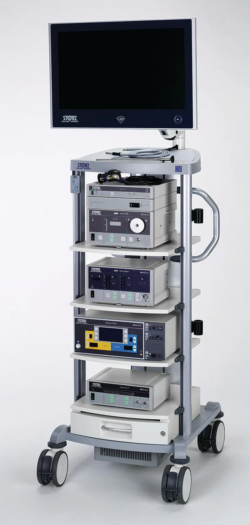 Figure 22 A smaller video tower setup for small animal rigid endoscopy with a - фото 21