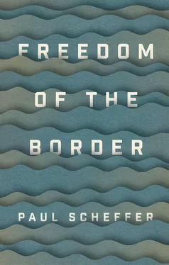 Paul Scheffer Freedom of the Border обложка книги