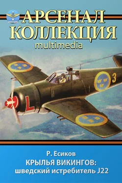 Роман Есиков Крылья викингов: шведский истребитель J22 обложка книги