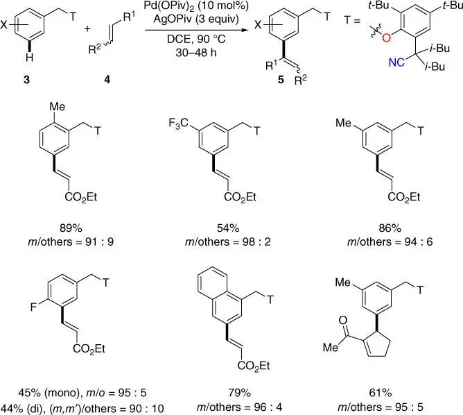 Scheme 23 meta CH activation of toluene derivatives Source Modified from - фото 57