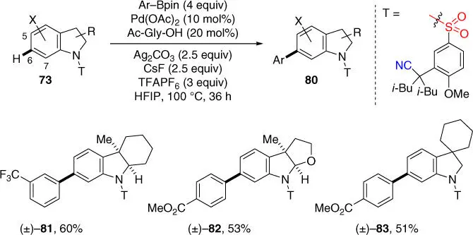 Scheme 230 meta CH arylation of indoline derivatives Source Modified from - фото 91