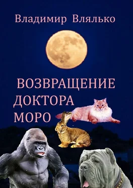 Владимир Влялько Возвращение доктора Моро. Фантастическая повесть обложка книги