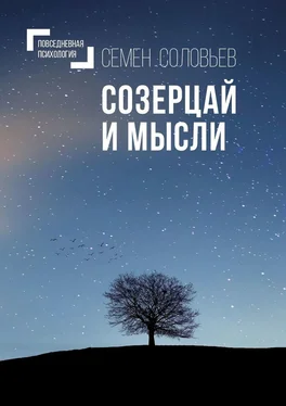 Семен Соловьев Созерцай и мысли. Повседневная психология обложка книги