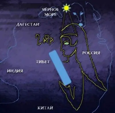 Бог Ра в виде морды льва выбит в районе её лица это Тор Руси Над звёздной - фото 5