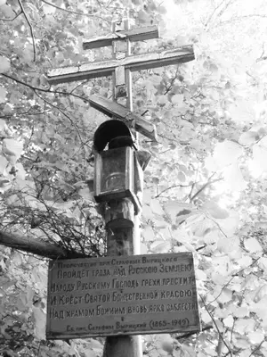 Поклонный крест в Вырице с пророчеством преподобного Серафима Вырицкого - фото 2