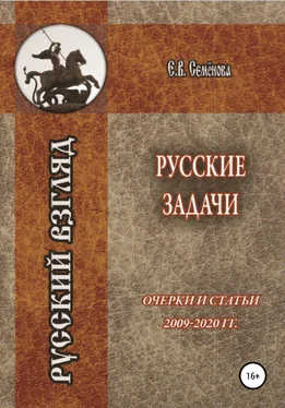 Елена Семёнова Русские задачи. Очерки и статьи 2009–2020 годов обложка книги