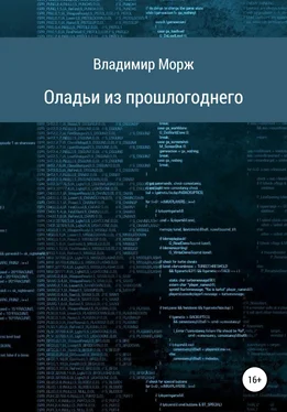 Владимир Морж Оладьи из прошлогоднего обложка книги