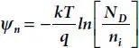 In the steady state the total electrostatic potential difference between p - фото 33