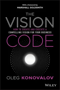 Oleg Konovalov The Vision Code обложка книги