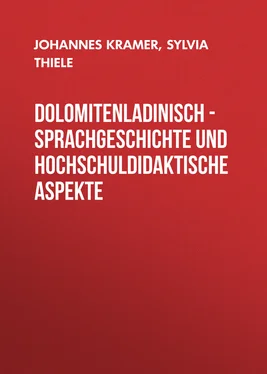 Johannes Kramer Dolomitenladinisch - Sprachgeschichte und hochschuldidaktische Aspekte обложка книги