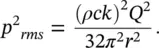 From Eq 335 the meansquare pressure is seen to vary with the inverse - фото 263