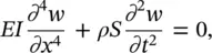 where E is the Youngs modulus ρ is the mass density I is the crosssectional - фото 168