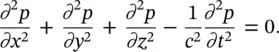 This equation is useful if sound wave propagation in rectangular spaces such as - фото 251