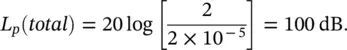 Example 35 If p 1 p 2 1 Pa and the two sound pressures are of the same - фото 248