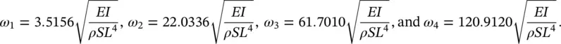 The mode shapes are given by 10 13 262 where A nis an arbitrary - фото 180
