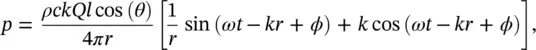where θ is the angle measured from the axis joining the two sources the - фото 264