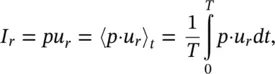 where p is the total fluctuating sound pressure and u ris the total fluctuating - фото 226