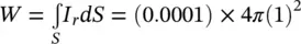 for an omnidirectional source Then W 126 10 3watts the same result as - фото 288