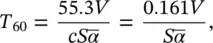 where V is room volume m 3 c is the speed of sound ms S is wall area m - фото 342