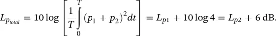Example 34 If p 1 p 2 1 Pa and the two sound pressures are of the same - фото 247