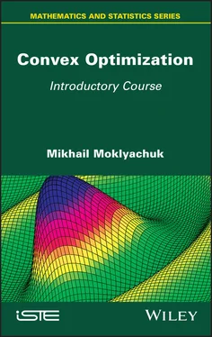 Mikhail Moklyachuk Convex Optimization обложка книги